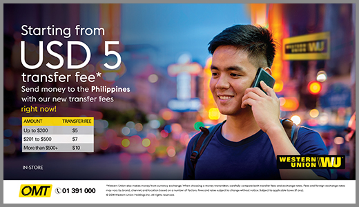 Send Money to the Philippines at reduced prices!