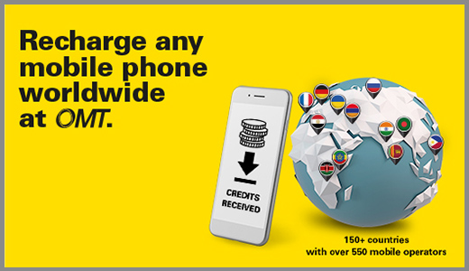 Worldwide Mobile Phone Recharge